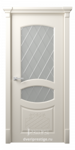 Дверное полотно Аделина со стеклом