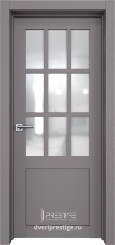 Дверное полотно Виста со стеклом